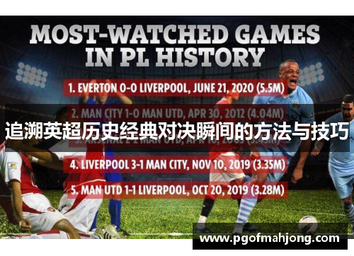 追溯英超历史经典对决瞬间的方法与技巧
